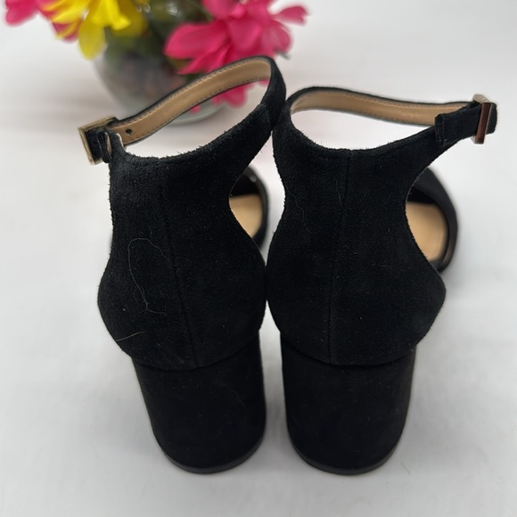 Sam Edelman Black Suede Heels - Picture 3 of 7